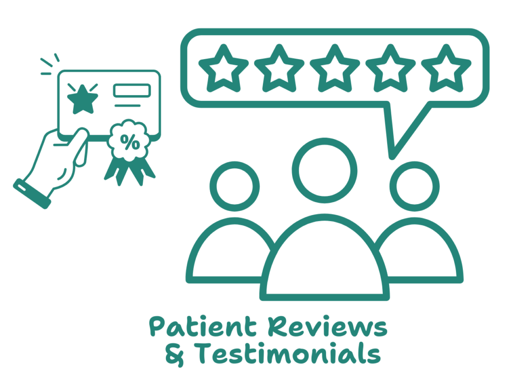 patient reviews and testimonials